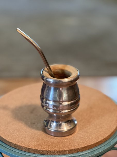 Mate Cup and Bombilla (Yerba Mate straw)