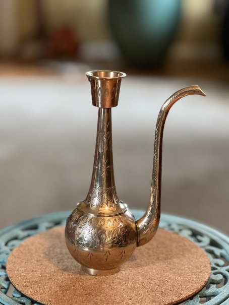 Brass Teapot (missing lid)